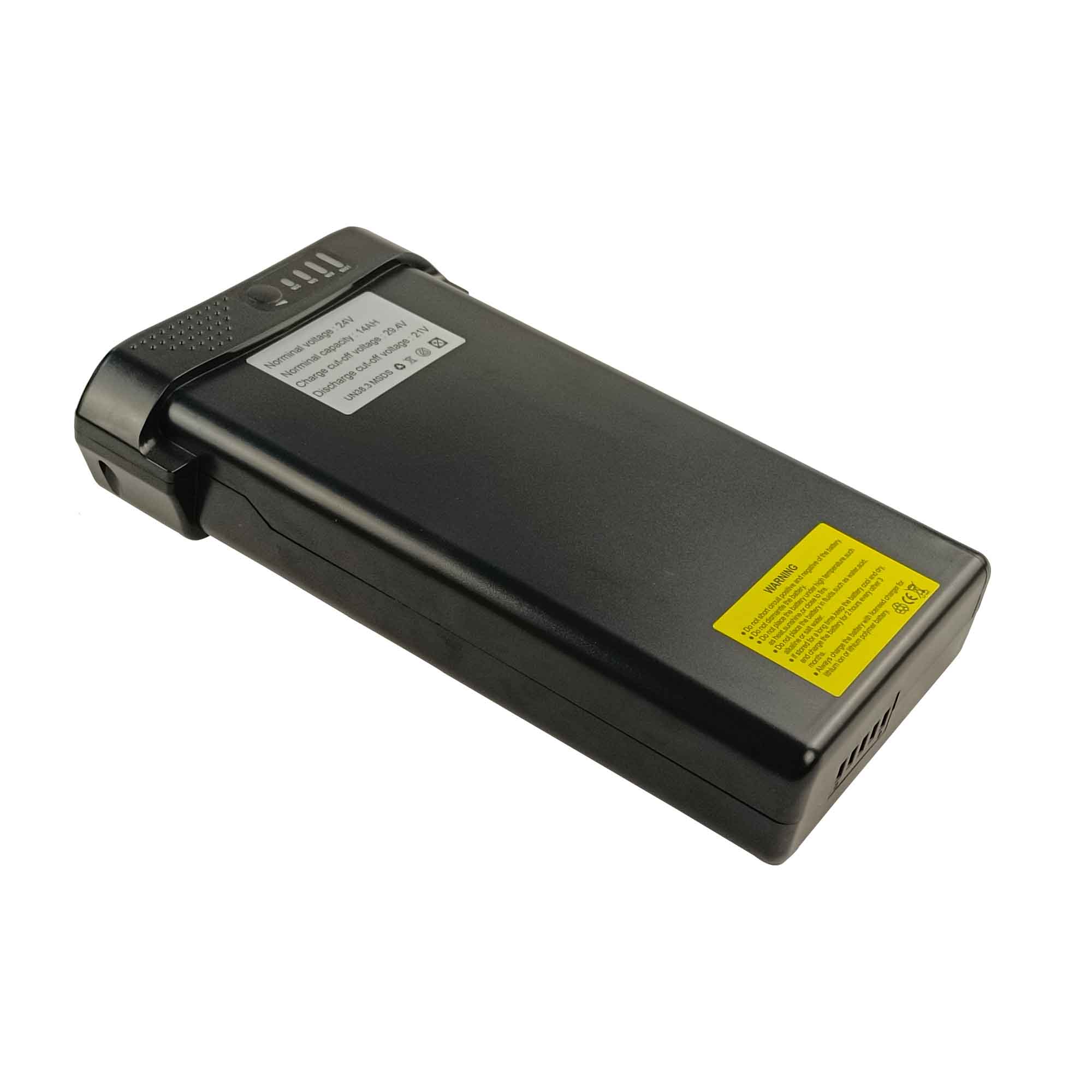 24V 14Ah Rear Rack li-ion battery for Season Ansman MIFA Viking Lectro ebike 